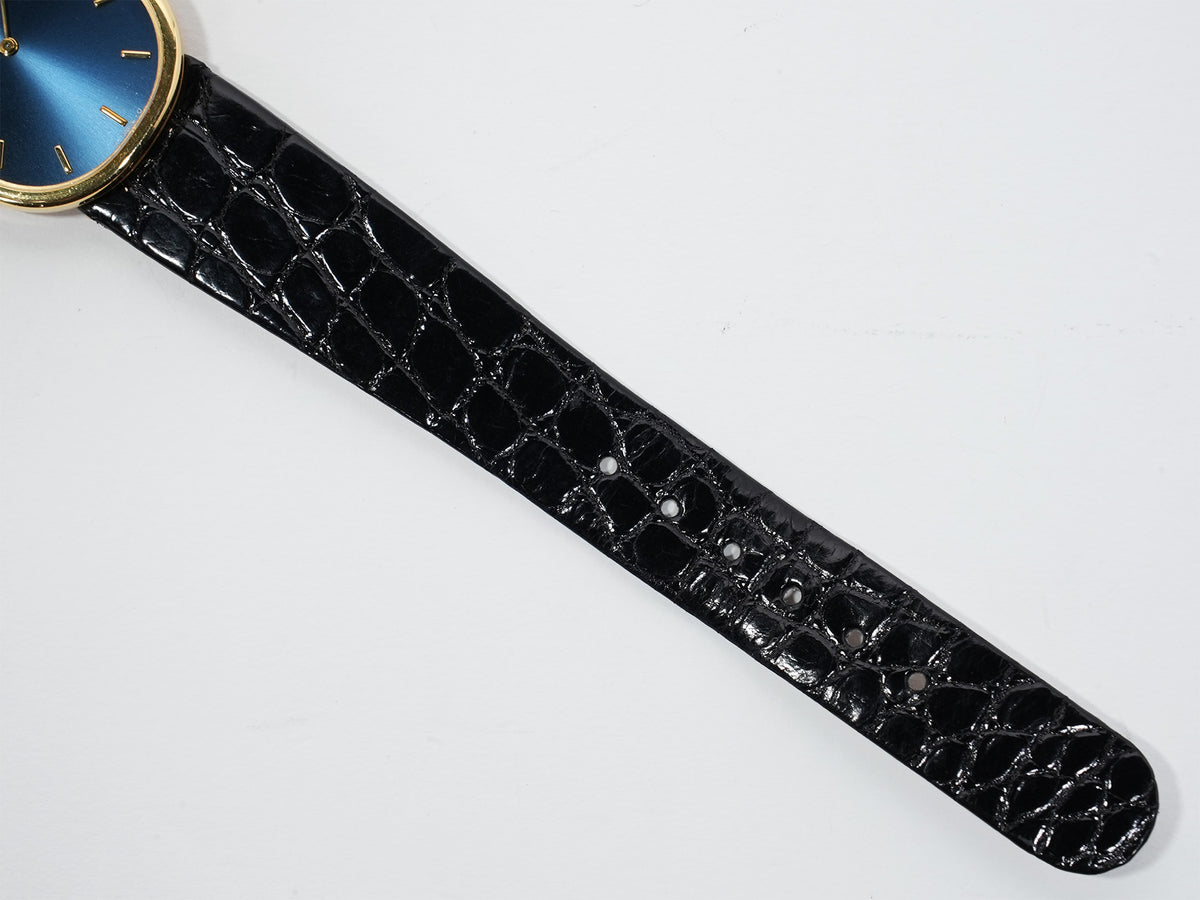 パテックフィリップ ゴールデンエリプス Ref.3848J イエローゴールド ブルー文字盤 中古 eey5vtfb