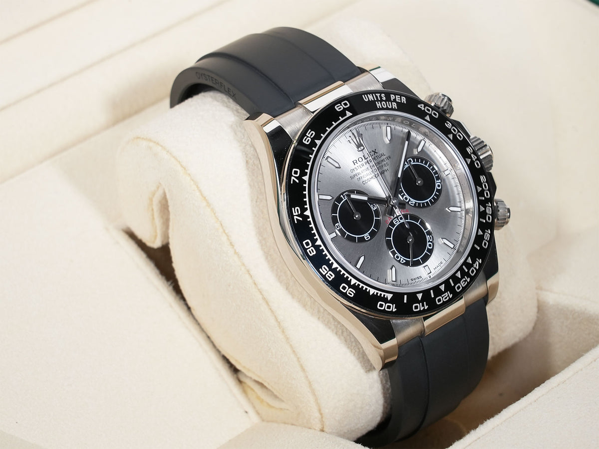 ロレックス デイトナ Ref.126519LN ホワイトゴールド スチールxブライトブラック文字盤 中古 x5bzi6pc
