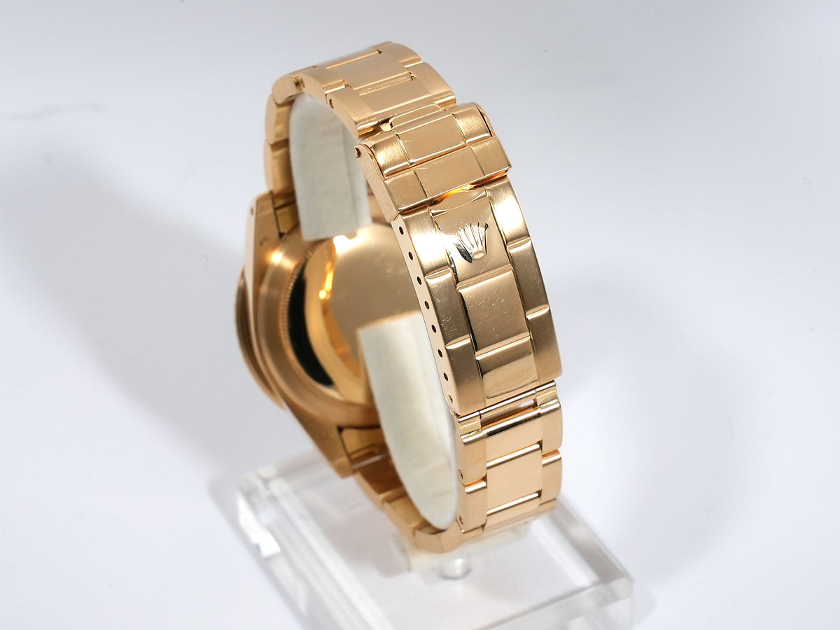 ロレックス サブマリーナー デイト Ref.1680/8 イエローゴールド ブルー文字盤 中古 esoad5tu