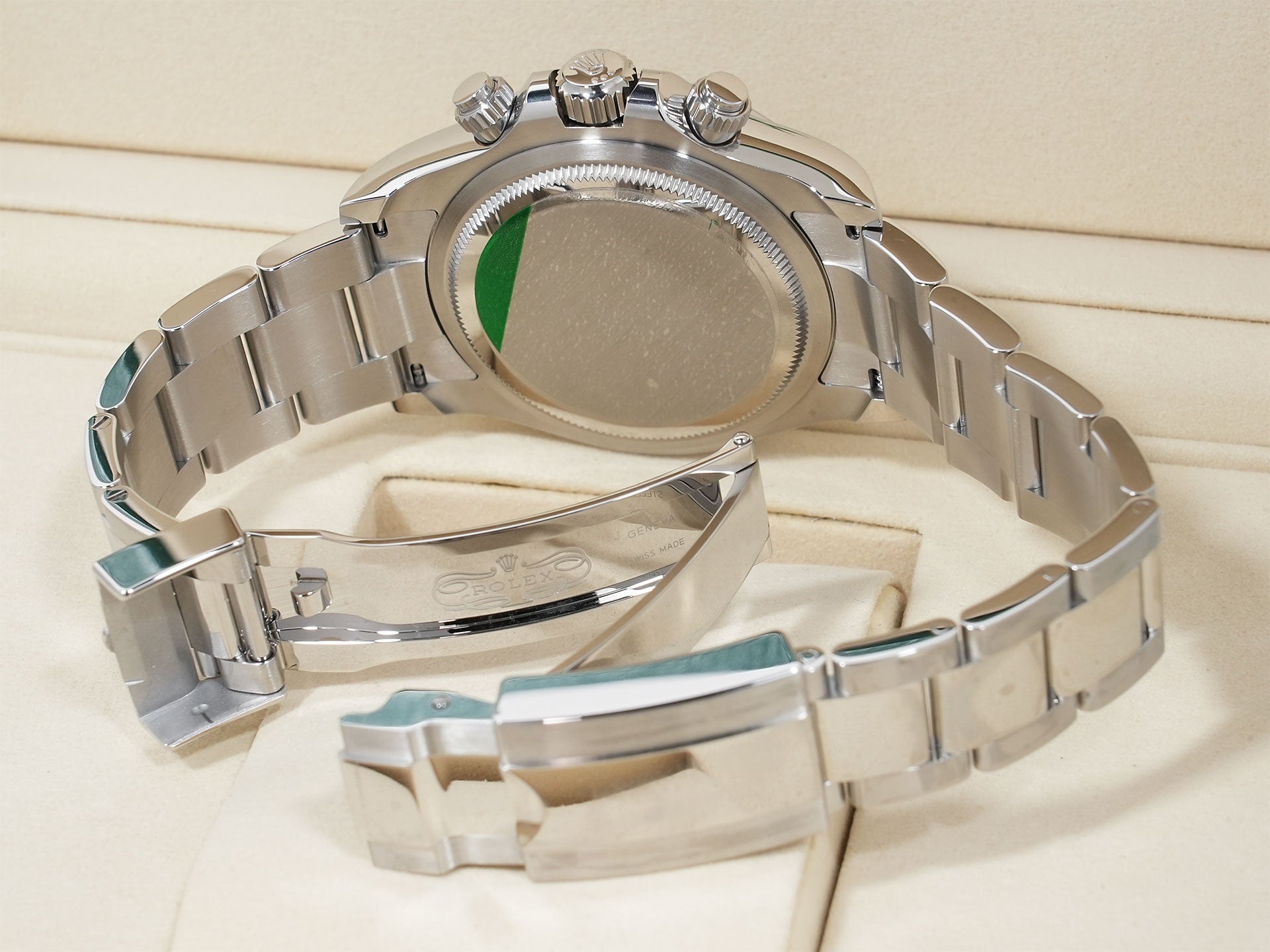 Rolex Daytona Ref. 126500LN Stainless Steel Black Dial Unused 95hu5nvx