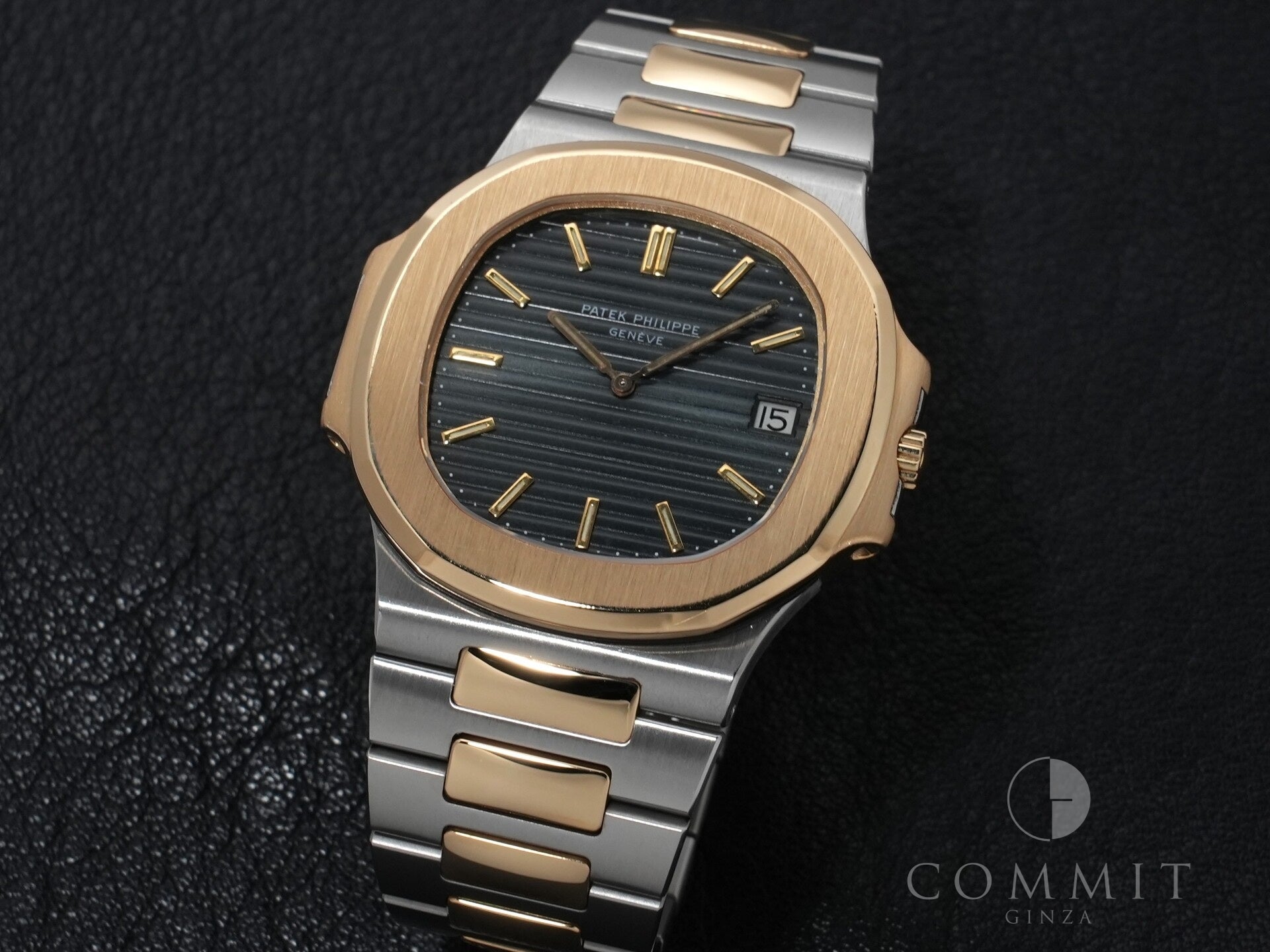 パテックフィリップ ノーチラス Ref.3700/11JA ステンレススチール/イエローゴールド ブルー文字盤 中古 4cbnc2cc