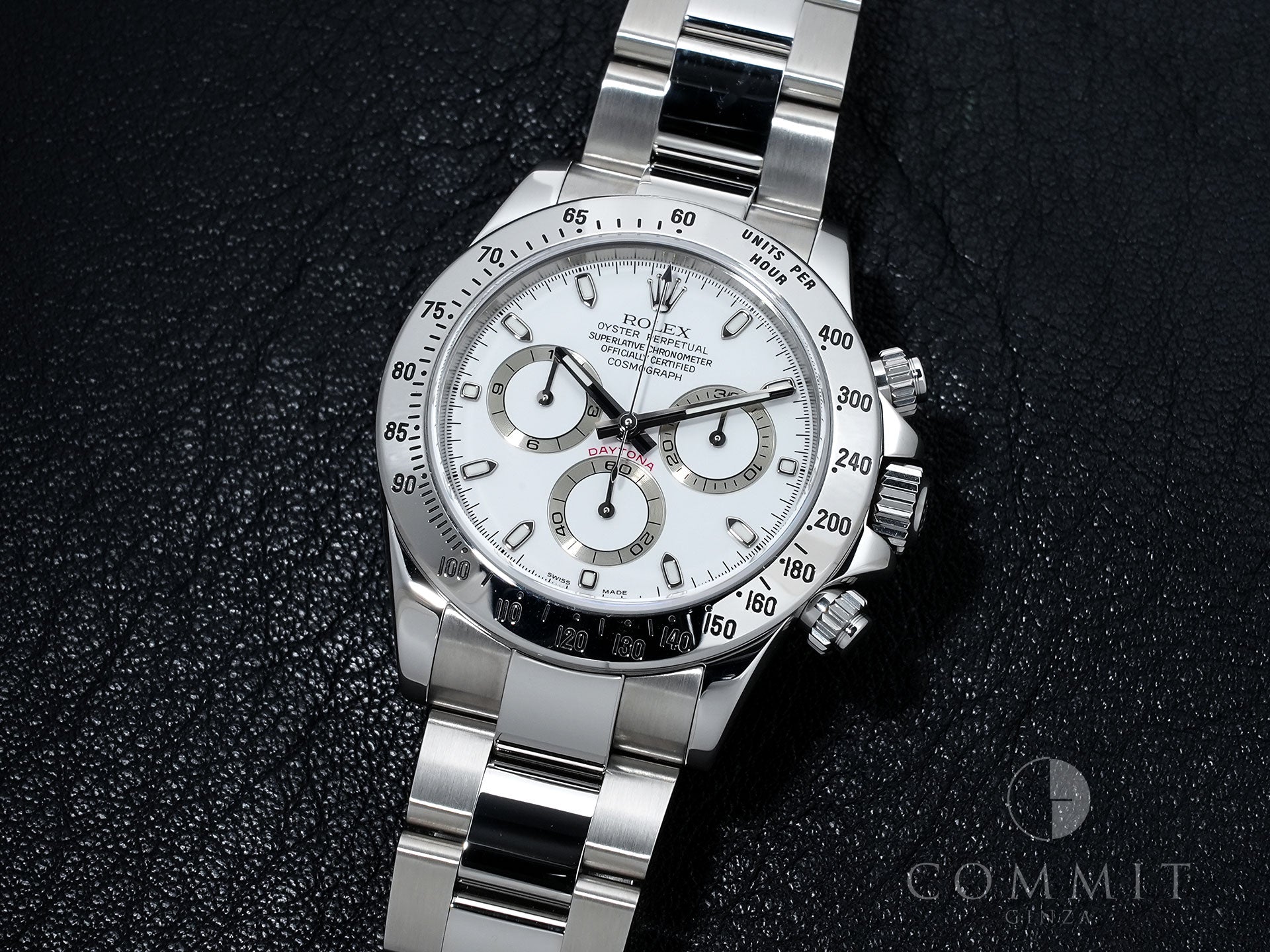 Rolex Daytona Ref. 116520 Stainless Steel White Dial Excellent Condition ewyqvgxj