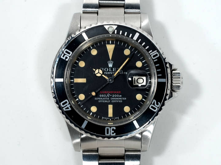 Rolex Submariner Date Ref. 1680 Stainless Steel Black Dial Pre-owned mjh4r975