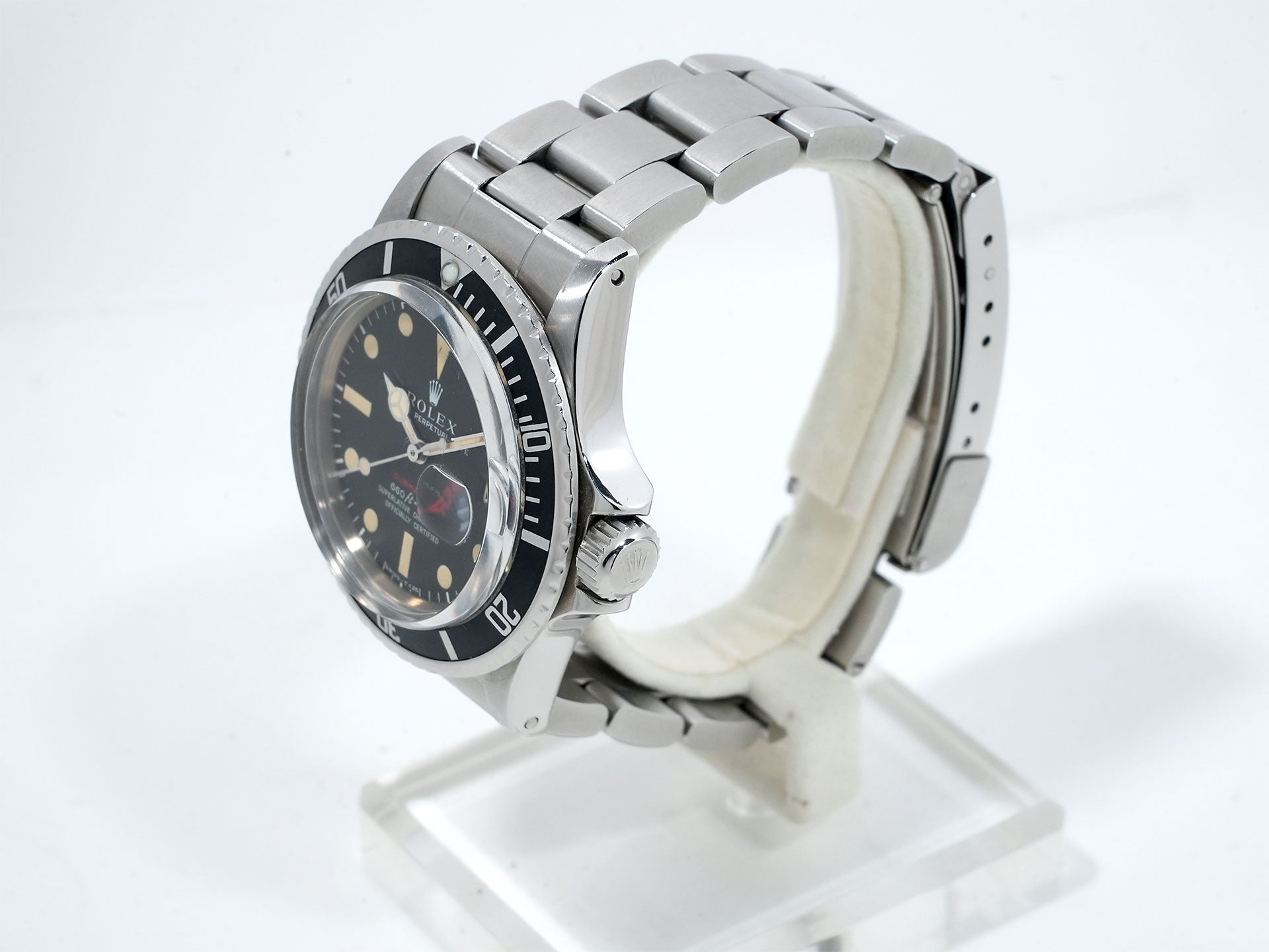 Rolex Submariner Date Ref. 1680 Stainless Steel Black Dial Pre-owned mjh4r975