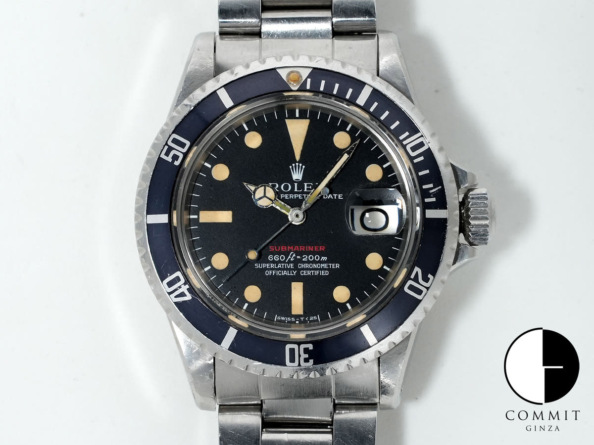 Pre-owned Rolex Submariner Date Ref. 1680 Stainless Steel Black Dial dwvu8hxk