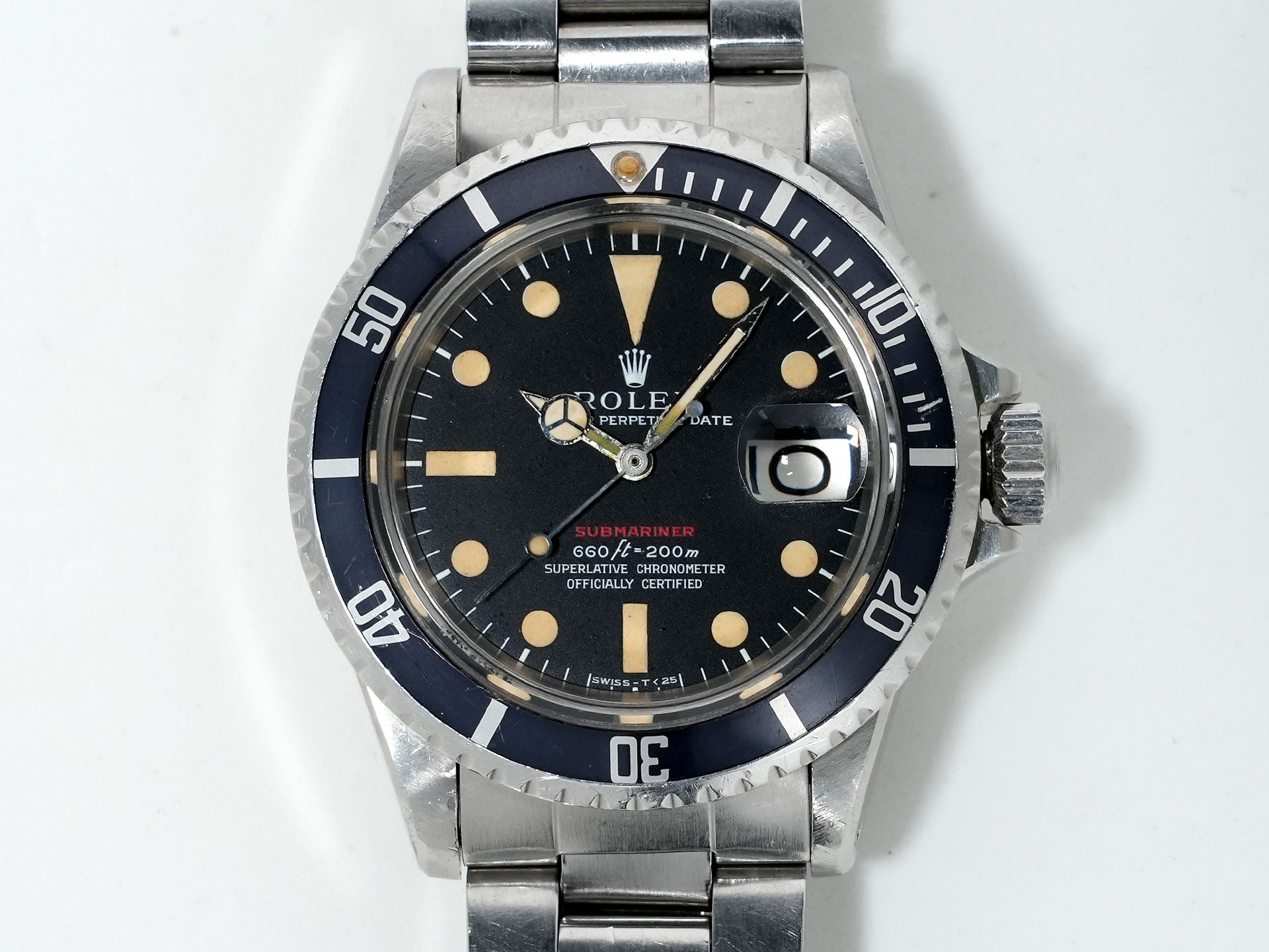 ロレックス サブマリーナー デイト Ref.1680 ステンレススチール ブラック文字盤 中古 dwvu8hxk