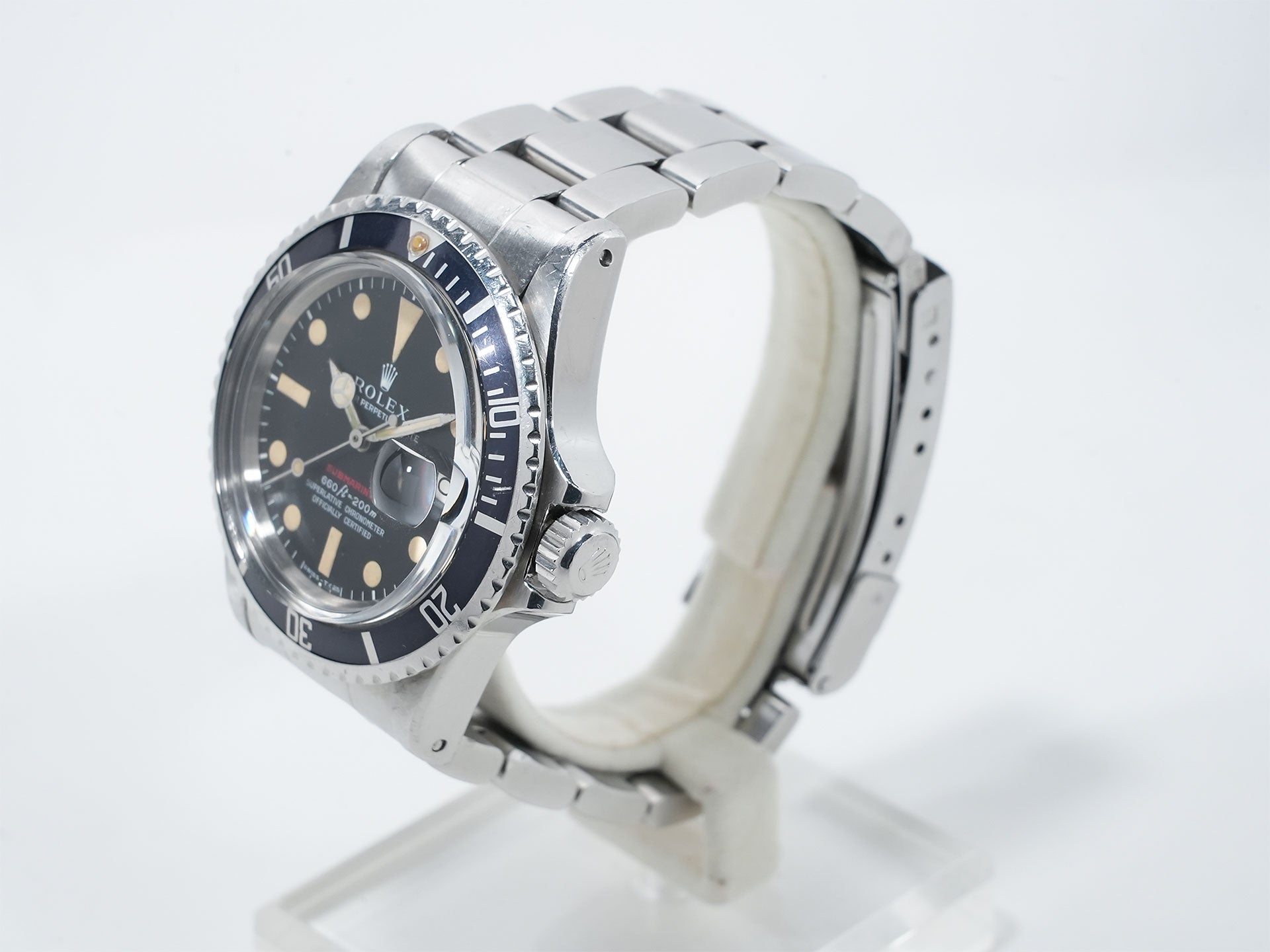 Pre-owned Rolex Submariner Date Ref. 1680 Stainless Steel Black Dial dwvu8hxk