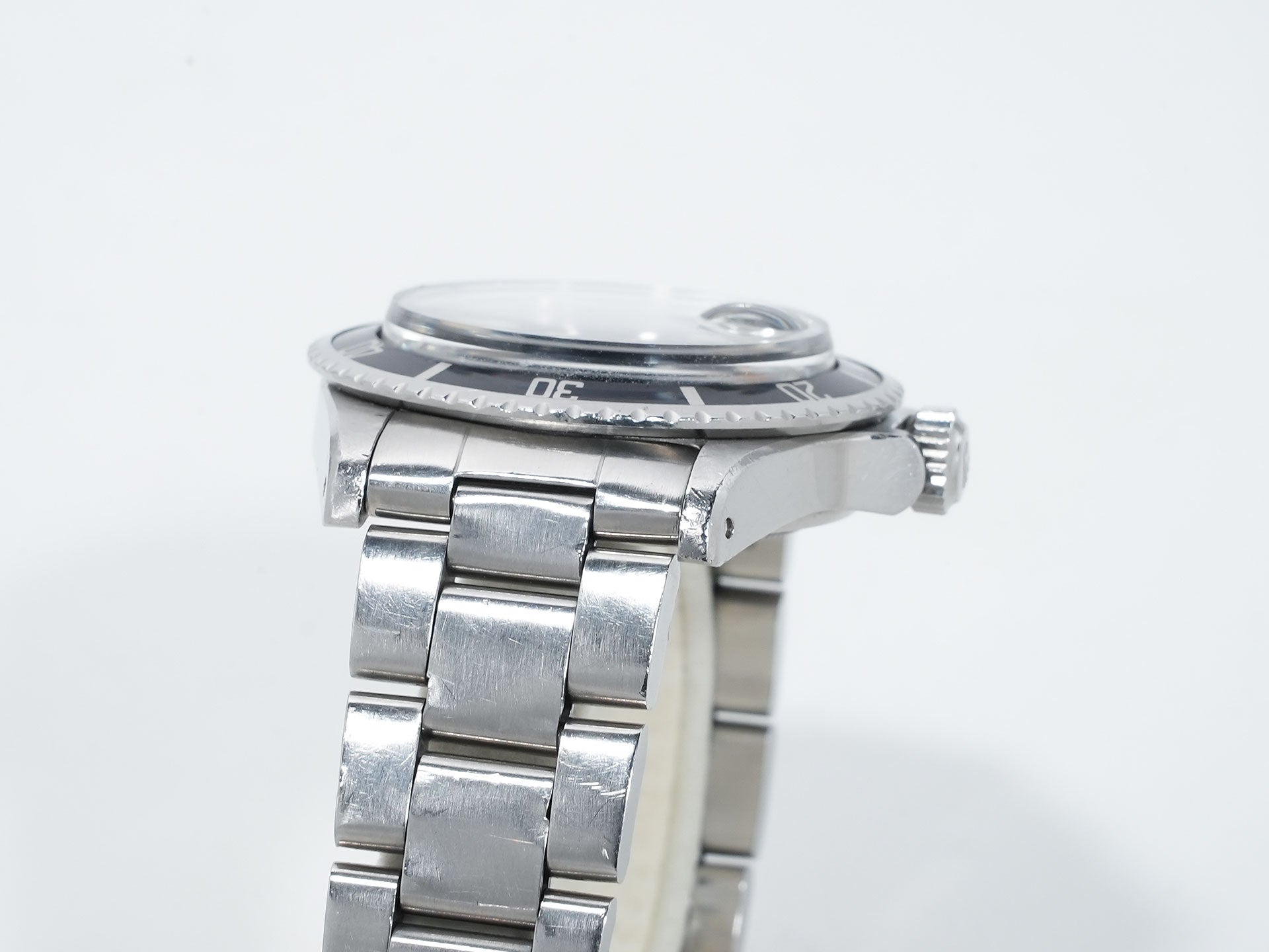 Pre-owned Rolex Submariner Date Ref. 1680 Stainless Steel Black Dial dwvu8hxk