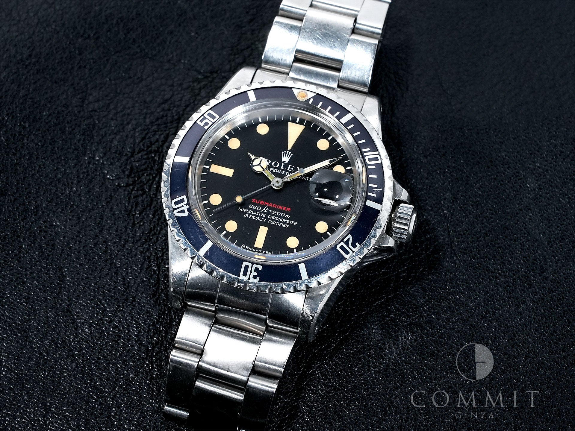 Pre-owned Rolex Submariner Date Ref. 1680 Stainless Steel Black Dial dwvu8hxk