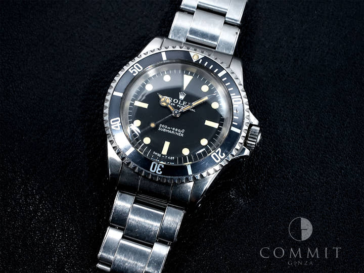Rolex Submariner Ref. 5513 Stainless Steel Black Dial Pre-owned 8mk53ium