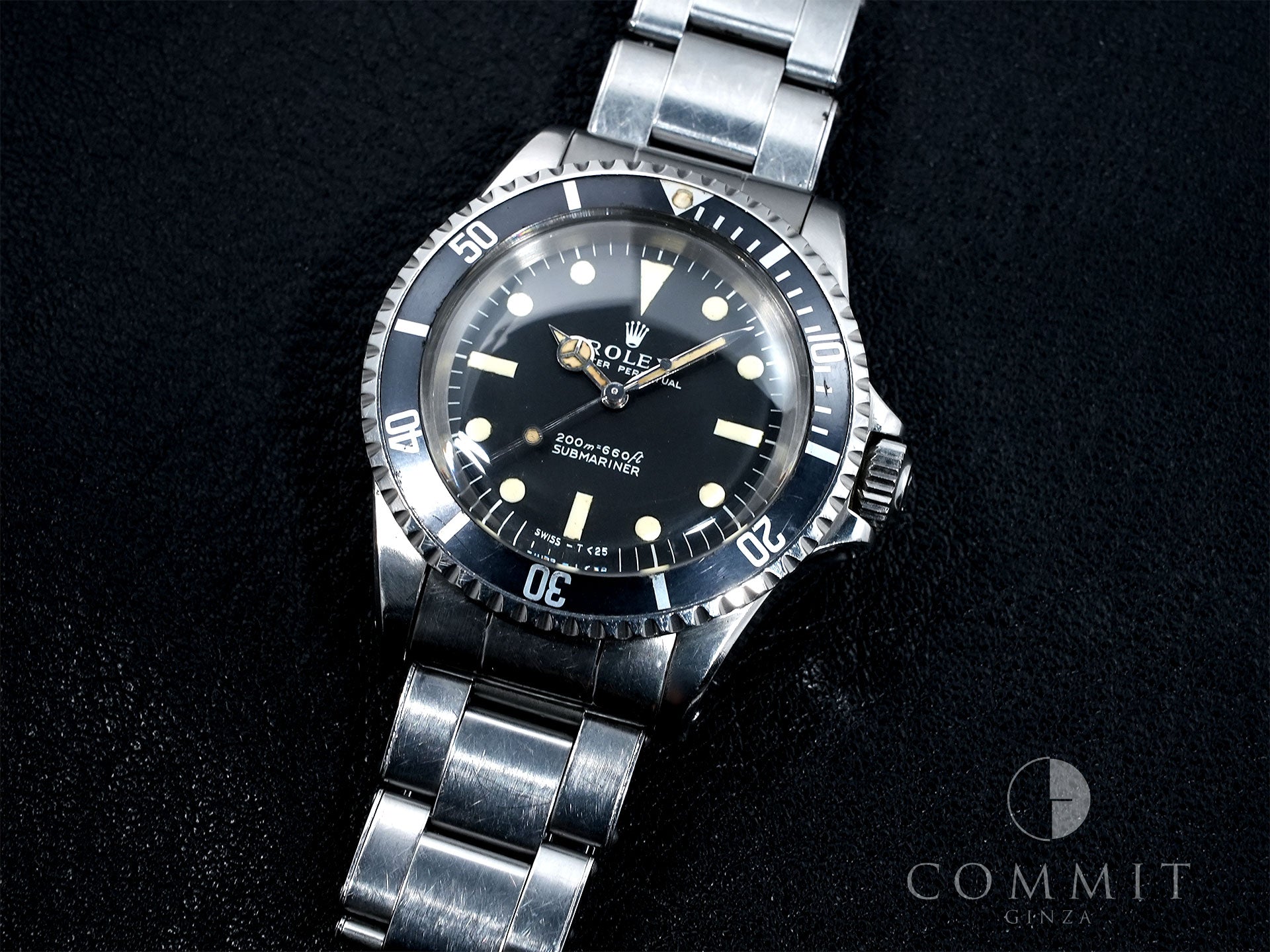 Rolex Submariner Ref. 5513 Stainless Steel Black Dial Pre-owned 8mk53ium