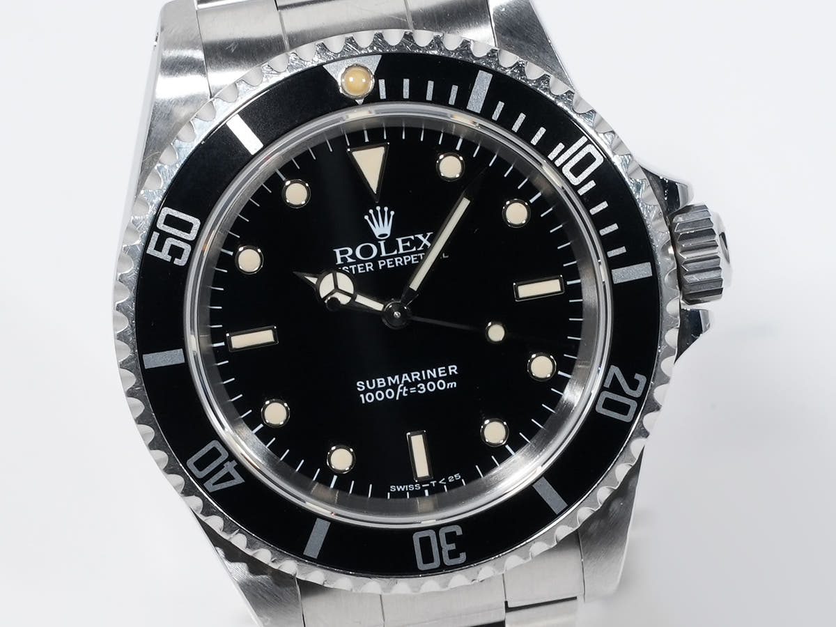 ロレックス サブマリーナー ノンデイト Ref.14060 ブラック文字盤 中古 sgzuqe3f