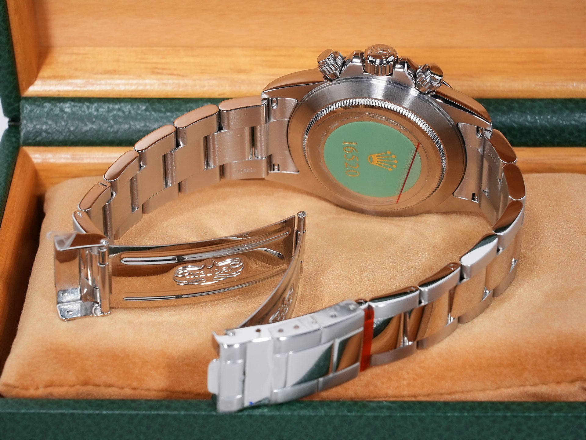 Rolex Daytona El Primero Ref.16520 Stainless Steel Black Dial Unused 6qa7tgj9
