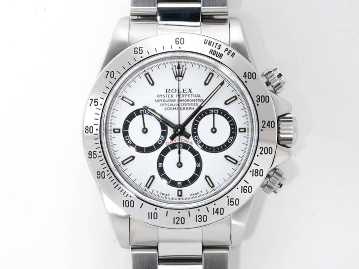 ロレックス デイトナ エルプリメロ Ref.16520 ステンレススチール ホワイト文字盤 中古 67kgcs42