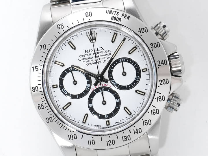 ロレックス デイトナ エルプリメロ Ref.16520 ステンレススチール ホワイト文字盤 中古 67kgcs42