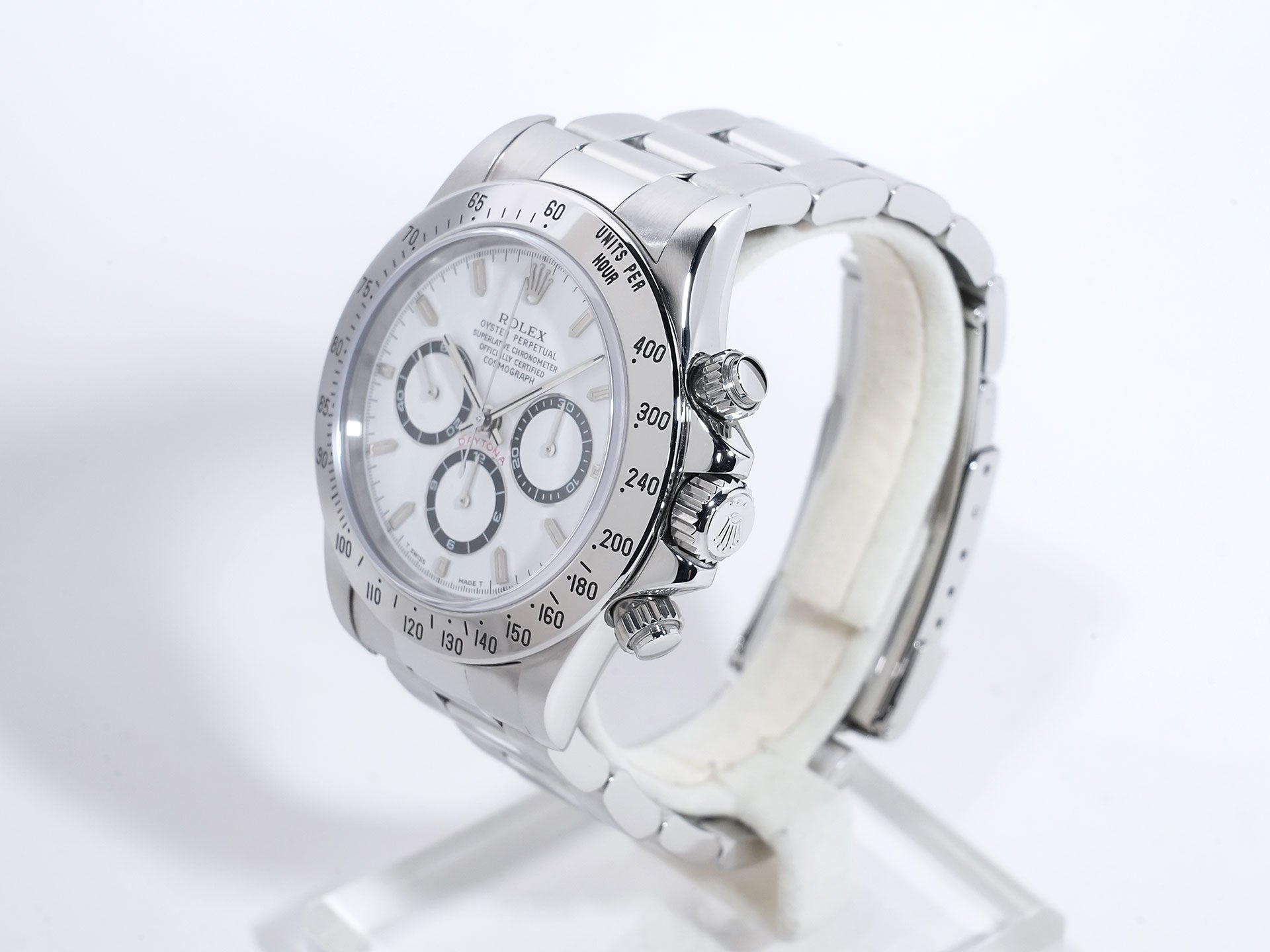 ロレックス デイトナ エルプリメロ Ref.16520 ステンレススチール ホワイト文字盤 中古 67kgcs42
