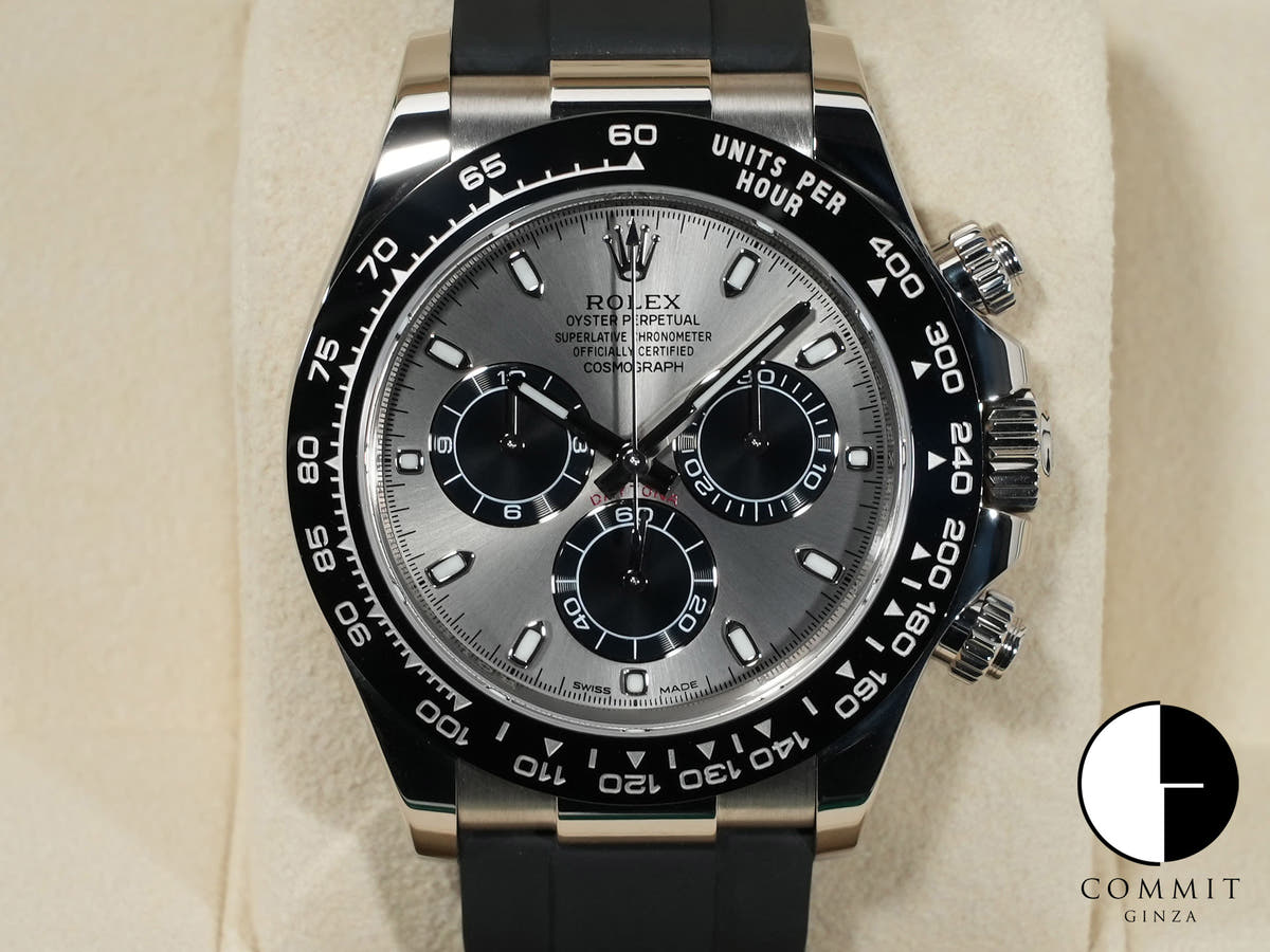 ロレックス デイトナ Ref.116519LN ホワイトゴールド スチールxブラック文字盤