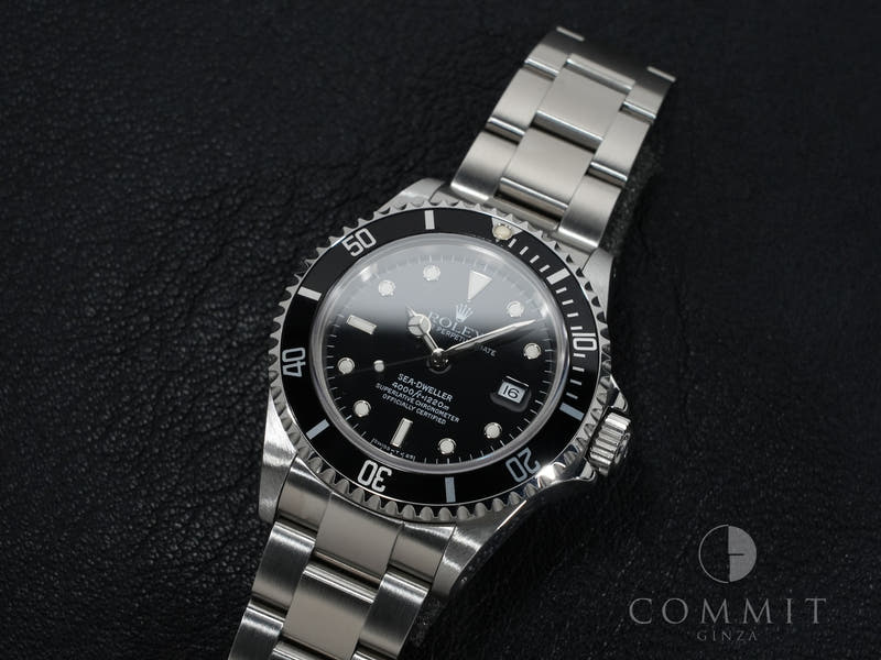 ロレックス シードゥエラー Ref.16600 SS ブラック文字盤 美中古 ipyomzcp