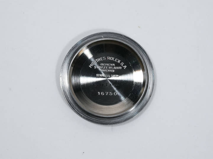 ロレックス GMTマスター Ref.16750 ステンレススチール ブラック文字盤