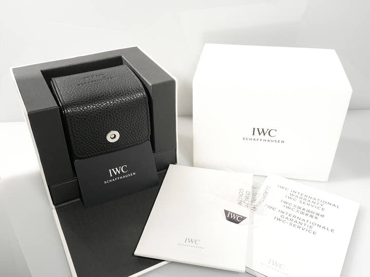 IWC パイロットウォッチ クロノグラフ Ref.IW371813 SS ブラック文字盤 未使用 6C483746