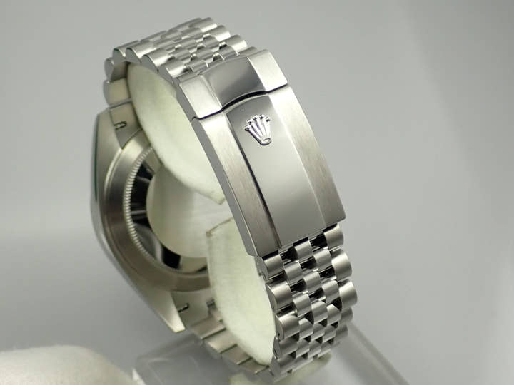 ロレックス デイトジャスト41 Ref.126334 ステンレススチール/ホワイトゴールド スレート文字盤 ジュビリーブレスレット 中古 7H2JC192