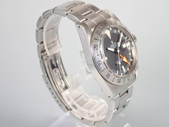 ロレックス エクスプローラーII Ref.1655 ブラック文字盤 中古 explorer2-20