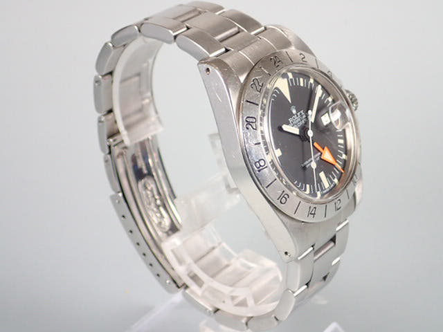ロレックス エクスプローラーII Ref.1655 ブラック文字盤 中古 explorer2-20