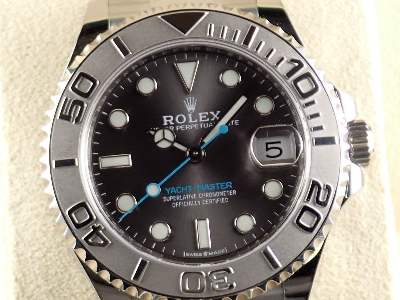 Rolex Yacht-Master 37 Dark Rhodium Ref.268622