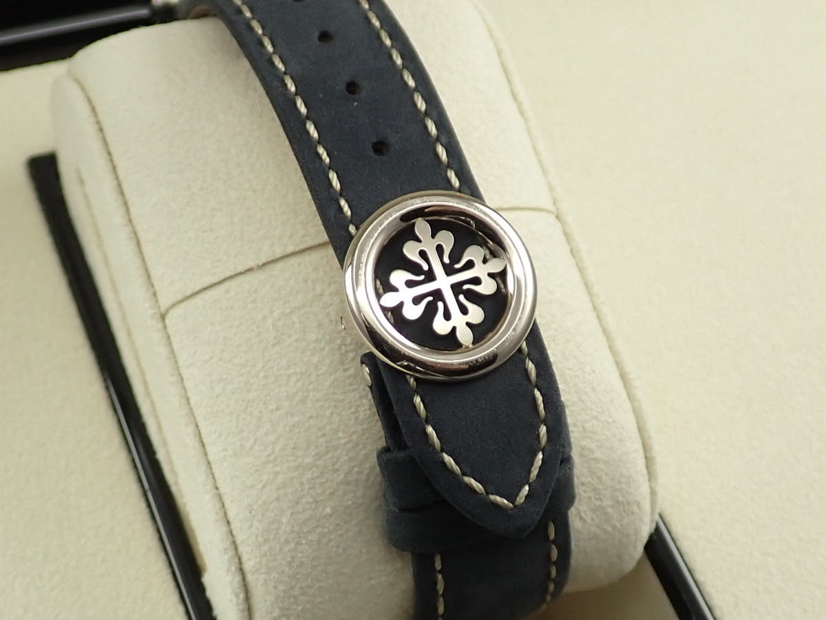 パテックフィリップ コンプリケーション クロノグラフ Ref.5172G-001 ブルー文字盤 美品 6CT77WVF