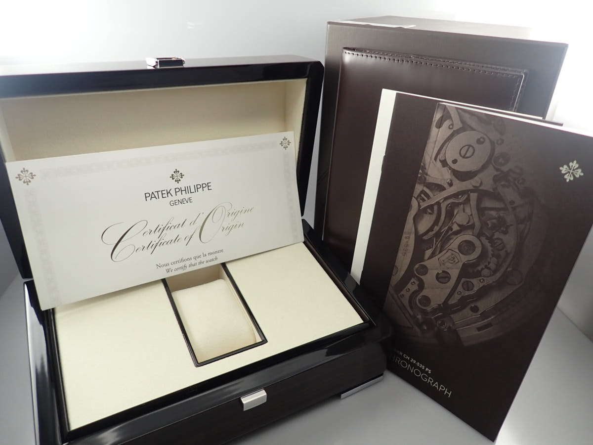 パテックフィリップ コンプリケーション クロノグラフ Ref.5172G-001 ブルー文字盤 美品 6CT77WVF