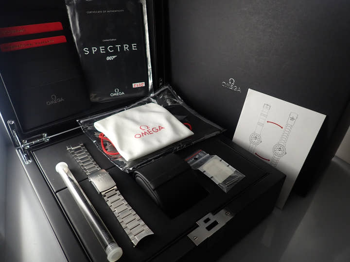 Omega Seamaster 300 Spectre Limited Edition Ref.233.32.41.21.01.001 Black Dial Excellent Condition 233L0WUS