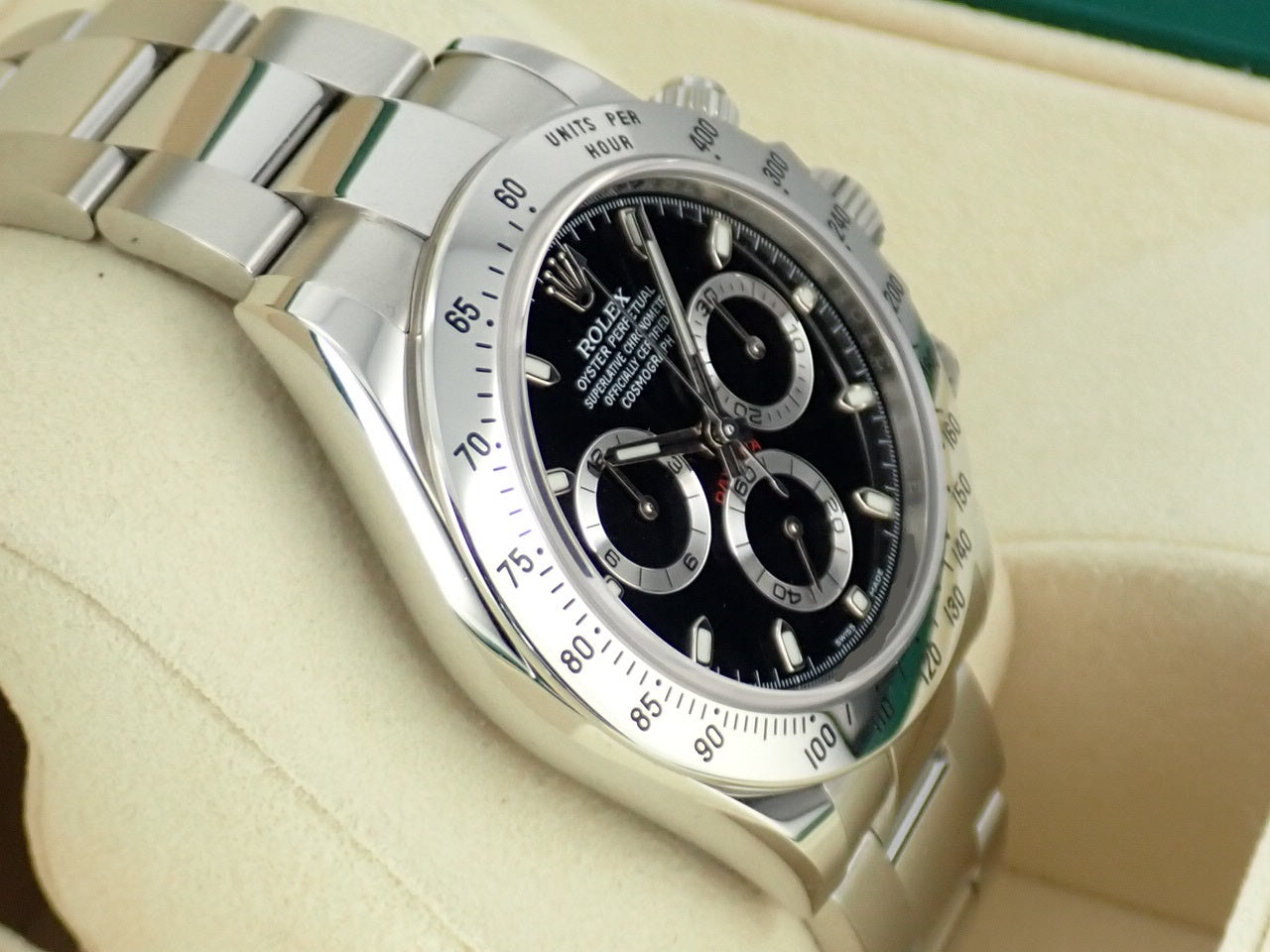 Rolex Daytona Black Dial Random Mirror Buckle &lt;Warranty, Box, etc.&gt;