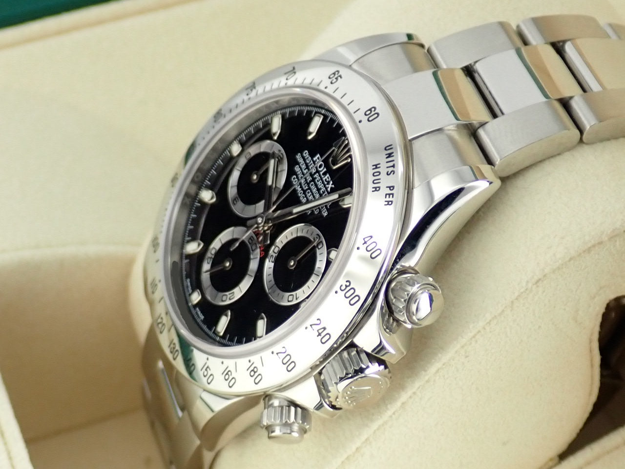 Rolex Daytona Black Dial Random Mirror Buckle &lt;Warranty, Box, etc.&gt;