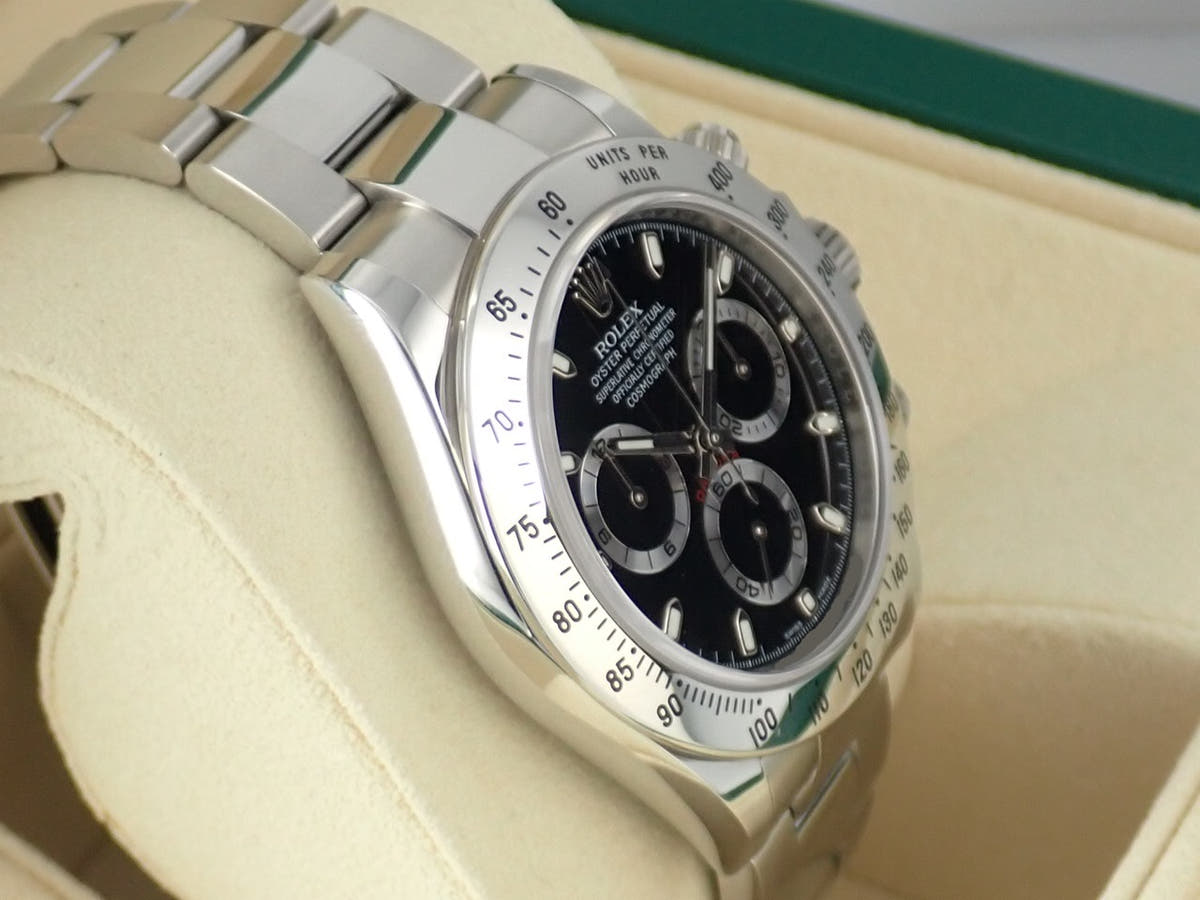 ロレックス デイトナ Ref.116520 ブラック文字盤 美品 daytona-558