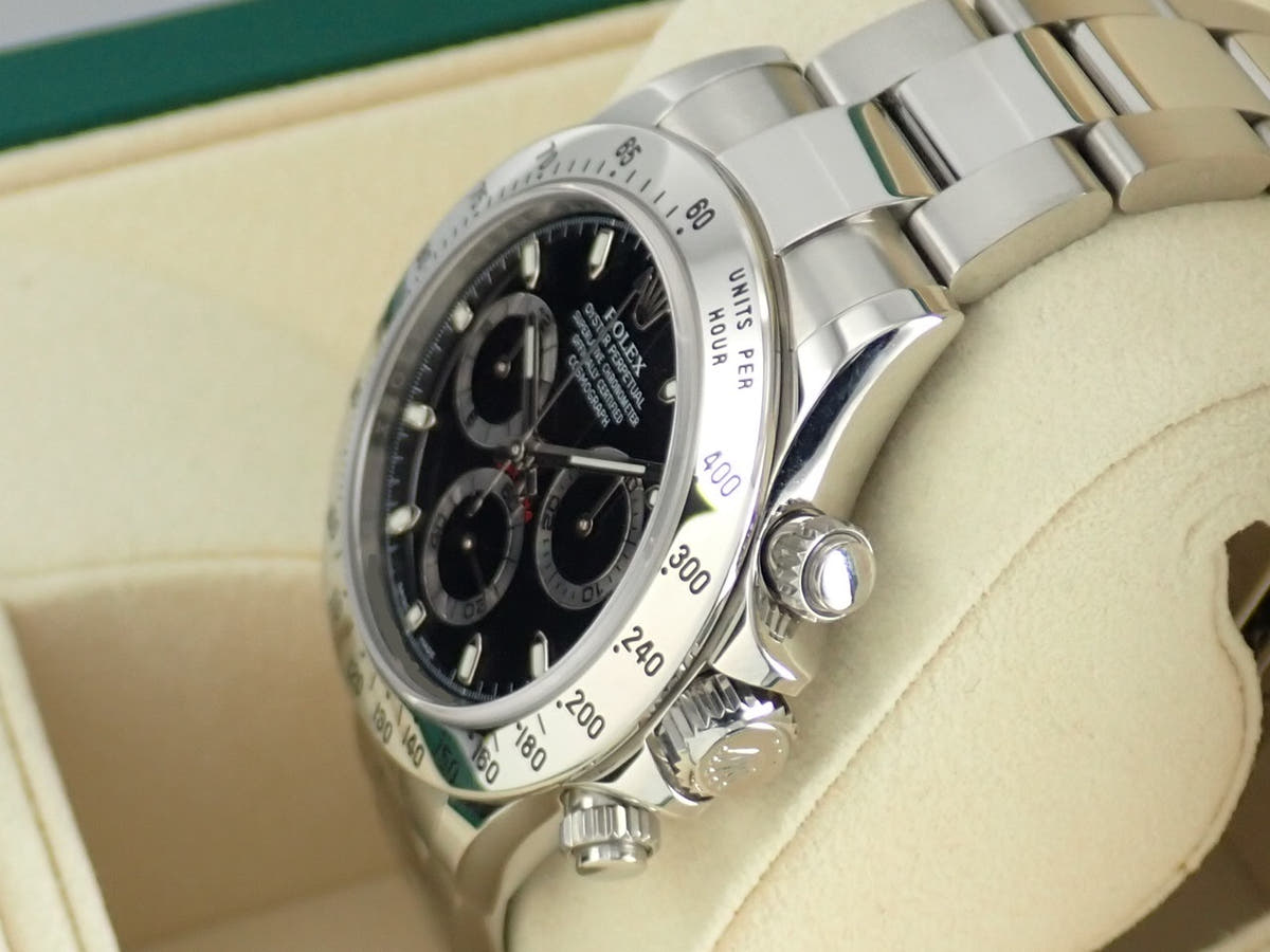 ロレックス デイトナ Ref.116520 ブラック文字盤 美品 daytona-558