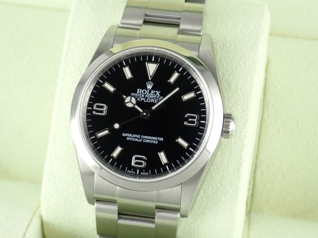 Rolex Explorer I M-number Roulette [Unused] &lt;Warranty, box, etc.&gt;