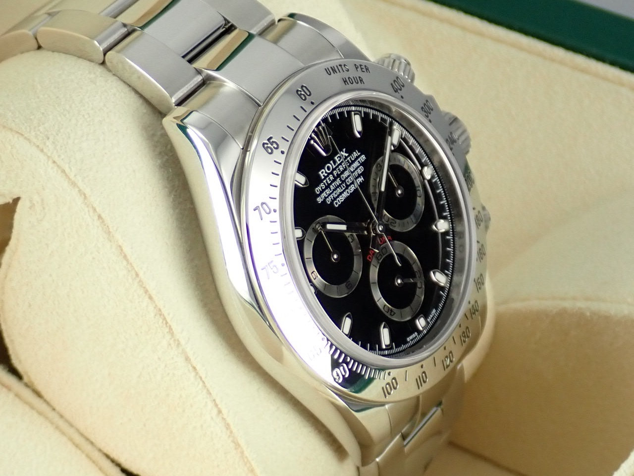 Rolex Daytona Black Dial Random Mirror Buckle &lt;Warranty, Box, etc.&gt;