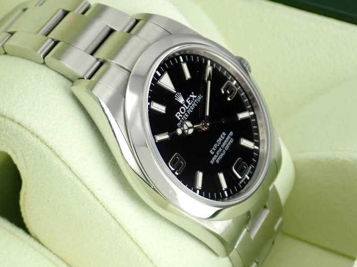 ロレックス エクスプローラー Ref.214270 ブラック文字盤 中古 explorer-271