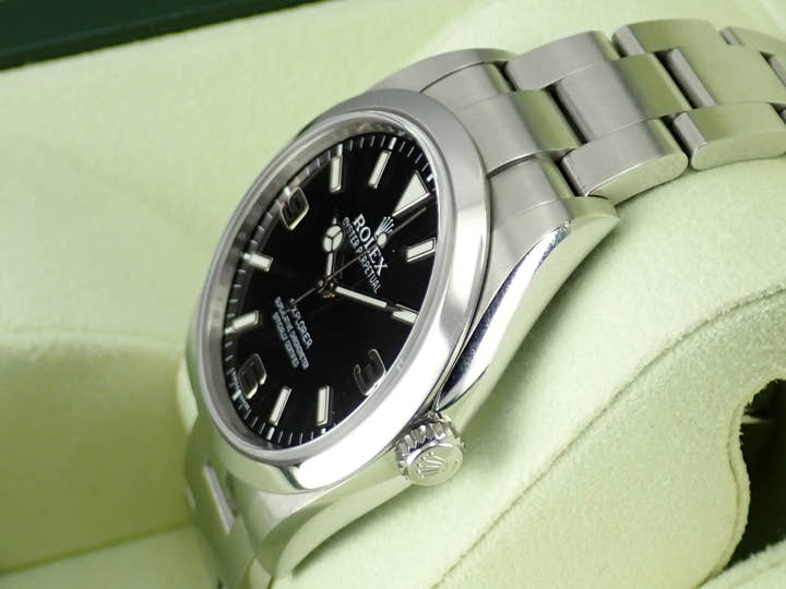 ロレックス エクスプローラー Ref.214270 ブラック文字盤 中古 explorer-271