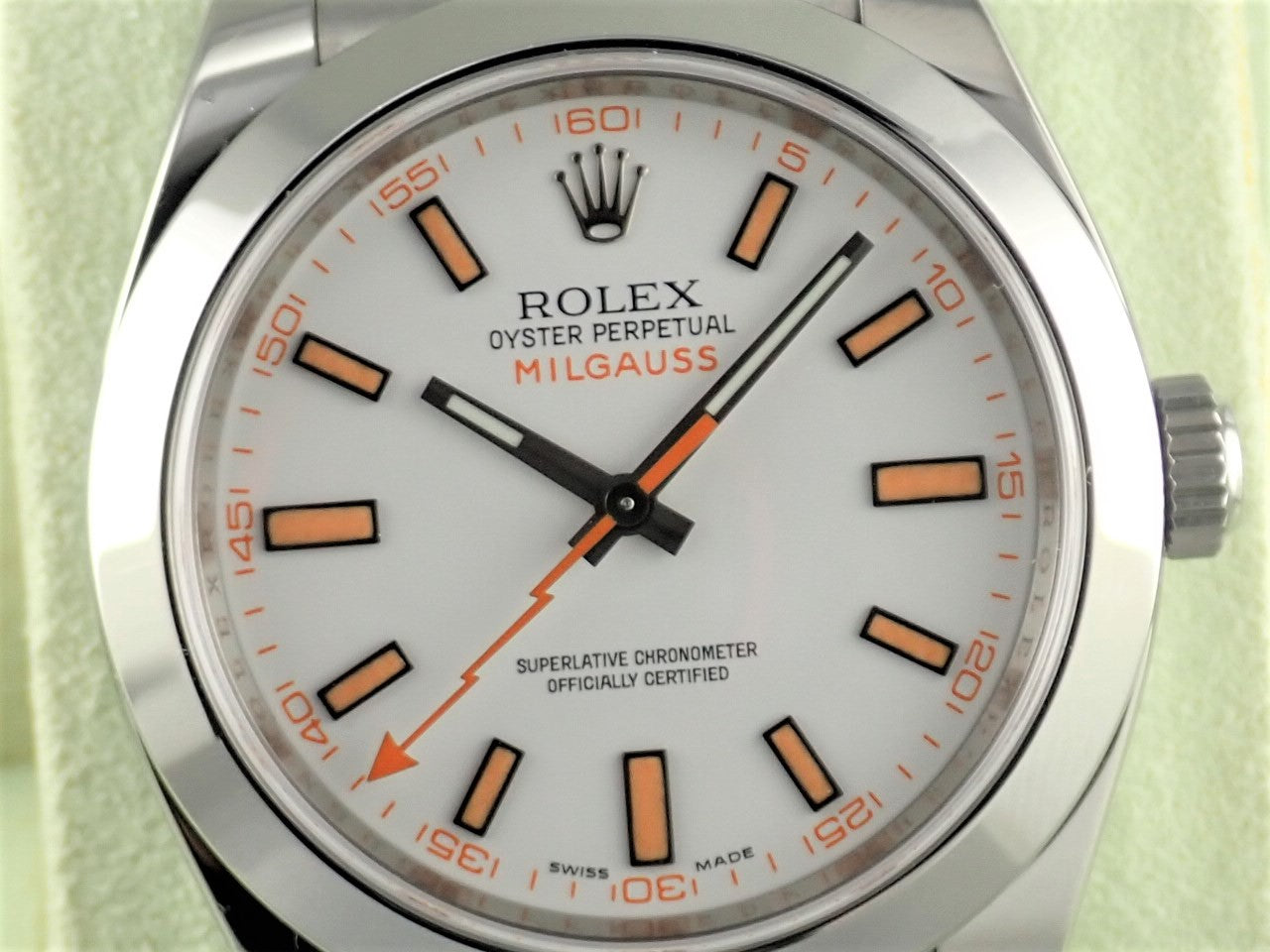 Rolex Milgauss White Dial &lt;Warranty, Box, etc.&gt;