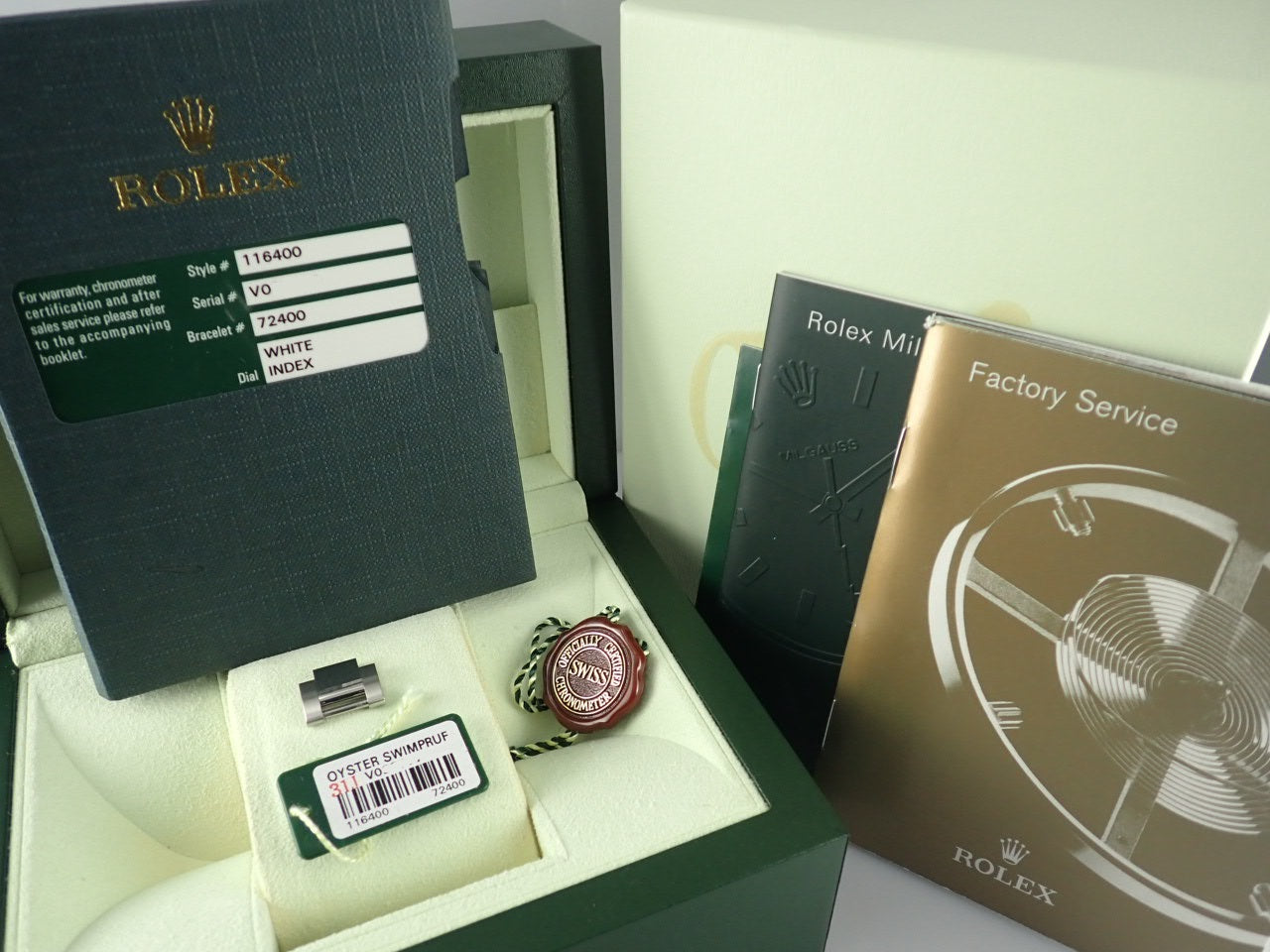 Rolex Milgauss White Dial &lt;Warranty, Box, etc.&gt;