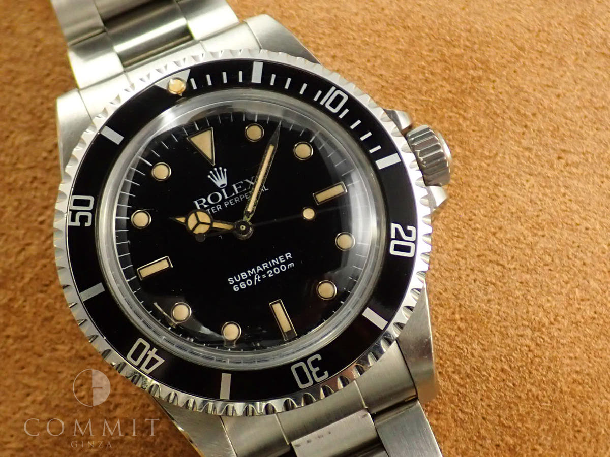 ロレックス サブマリーナー Ref.5513 ブラック文字盤 中古 AL5W2VCS