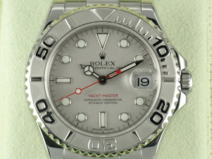 ロレックス ヨットマスター Ref.168622 シルバー文字盤 中古 yacht-master-125