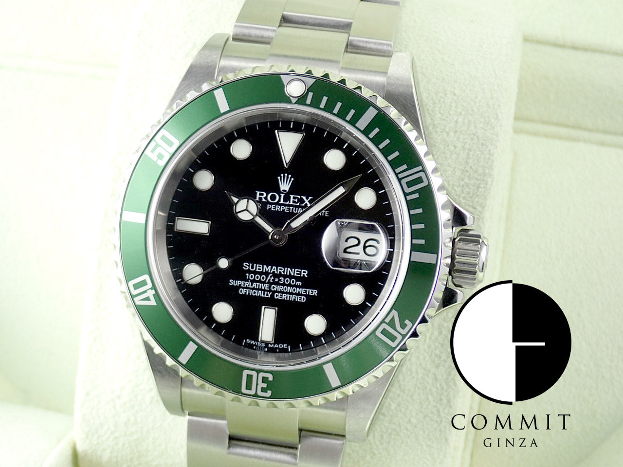 Rolex Submariner Green Z serial number [Unused] &lt;Box and other details&gt;