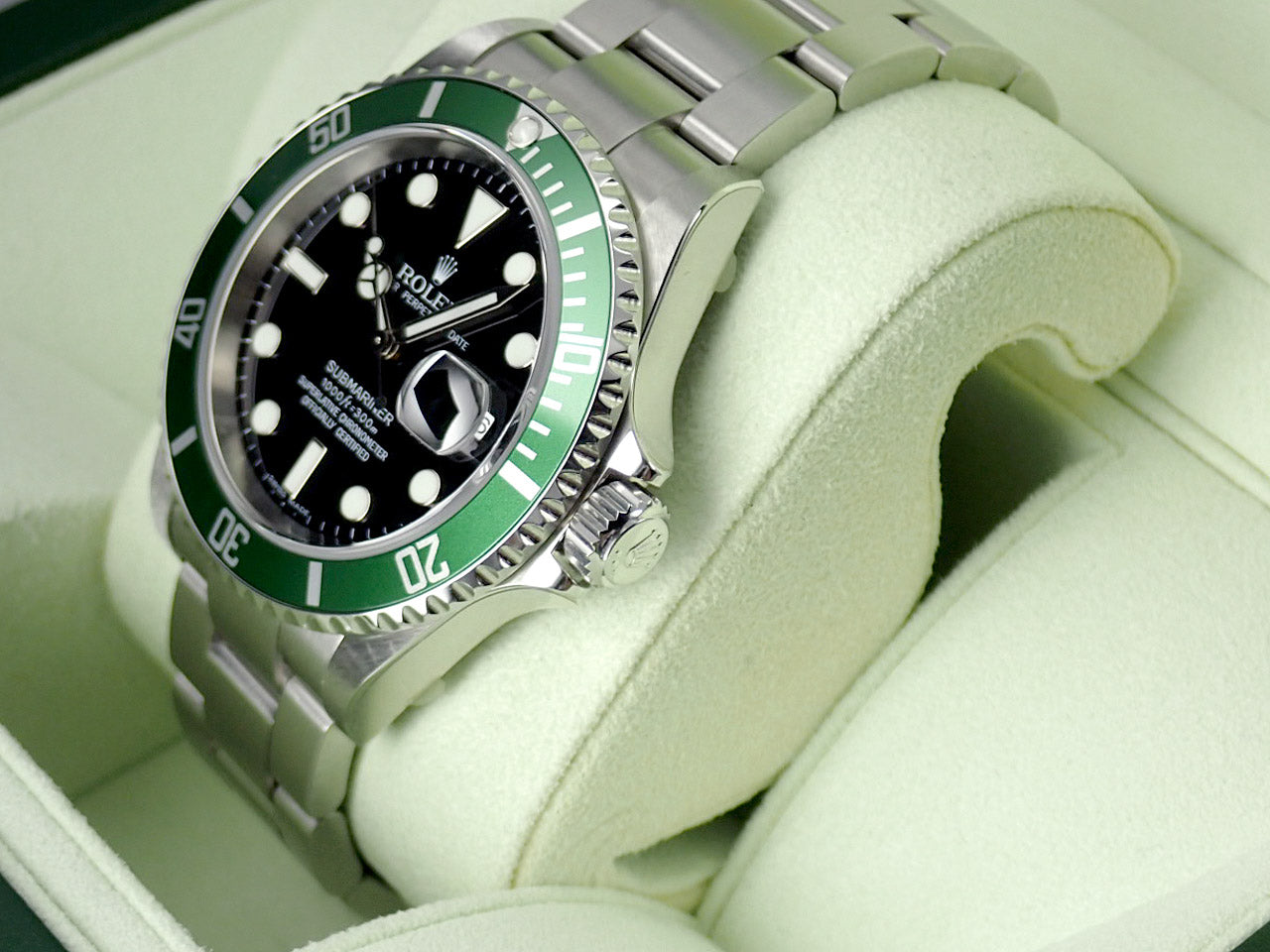 Rolex Submariner Green Z serial number [Unused] &lt;Box and other details&gt;