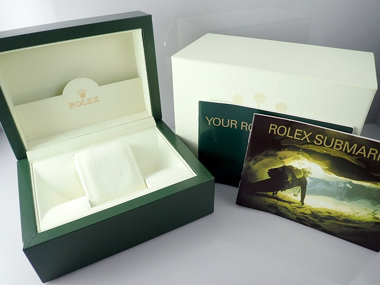 Rolex Submariner Green Z serial number [Unused] &lt;Box and other details&gt;