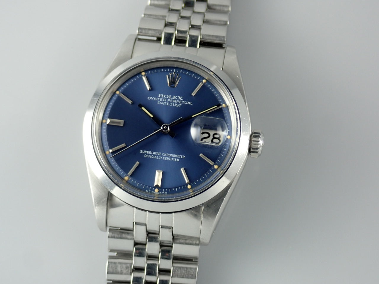 Rolex Datejust Blue Dial &lt;International Service Warranty, Box, etc.&gt;