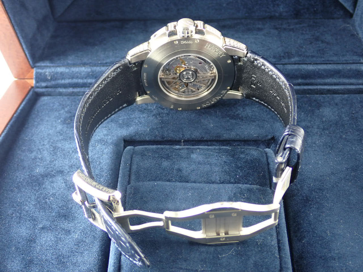 Harry Winston Ocean Ref.OCEABI42WW002 Shell Dial Used ocean-9