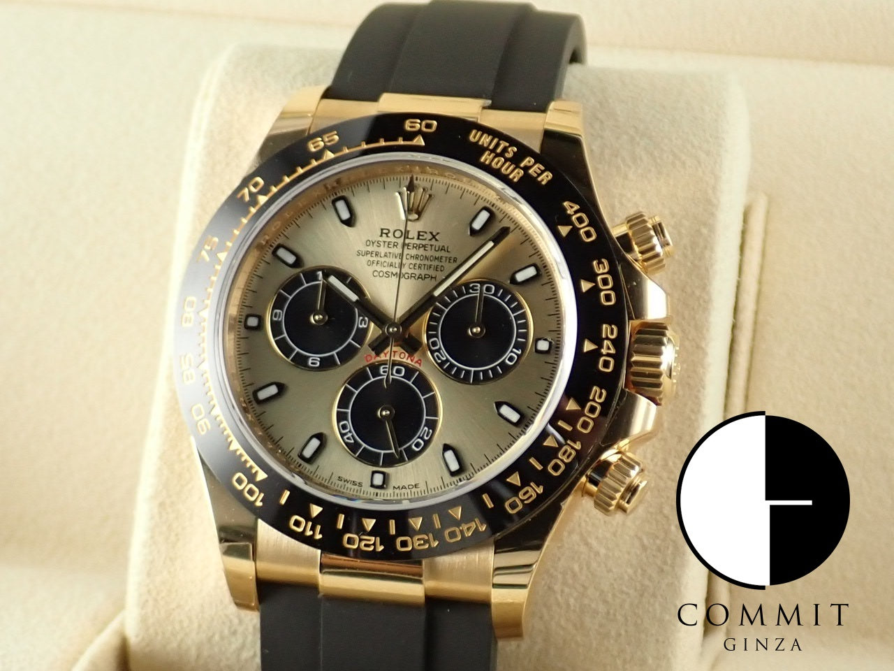 Rolex Daytona Champagne Black Dial [Unused] &lt;Warranty, Box, etc.&gt;