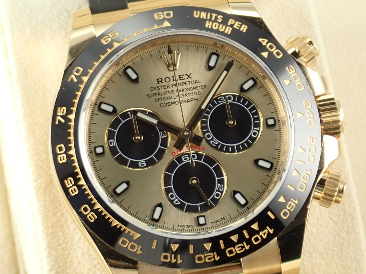 Rolex Daytona Champagne Black Dial [Unused] &lt;Warranty, Box, etc.&gt;